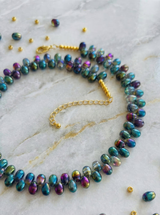 Prism Collar Necklace - Mixed