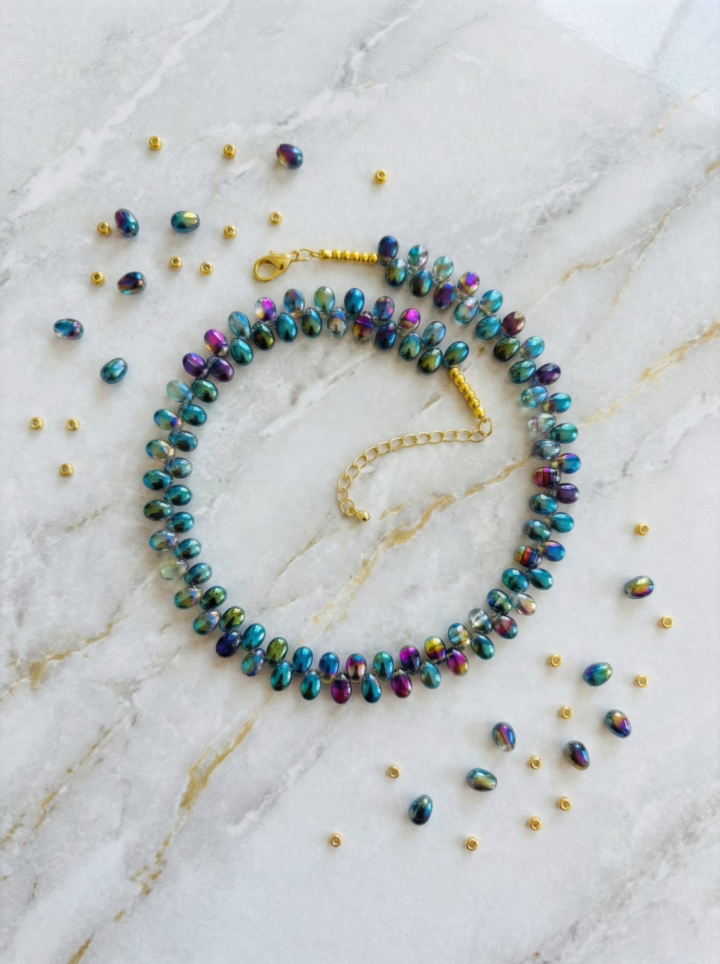 Prism Collar Necklace - Mixed