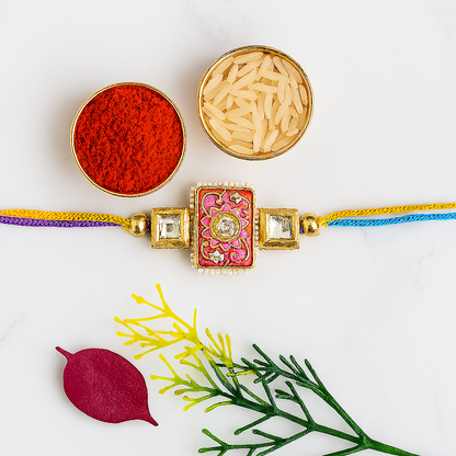 Rectangle Rakhi - Red.png