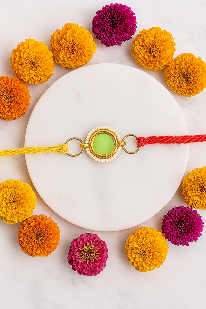 Rakhi - Round - Green.png